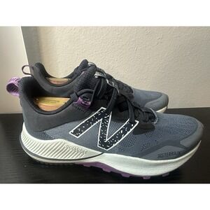 New Balance Dynasoft All Terrain Navy Purple Women's Trail Running Shoes Sz 7‎ B